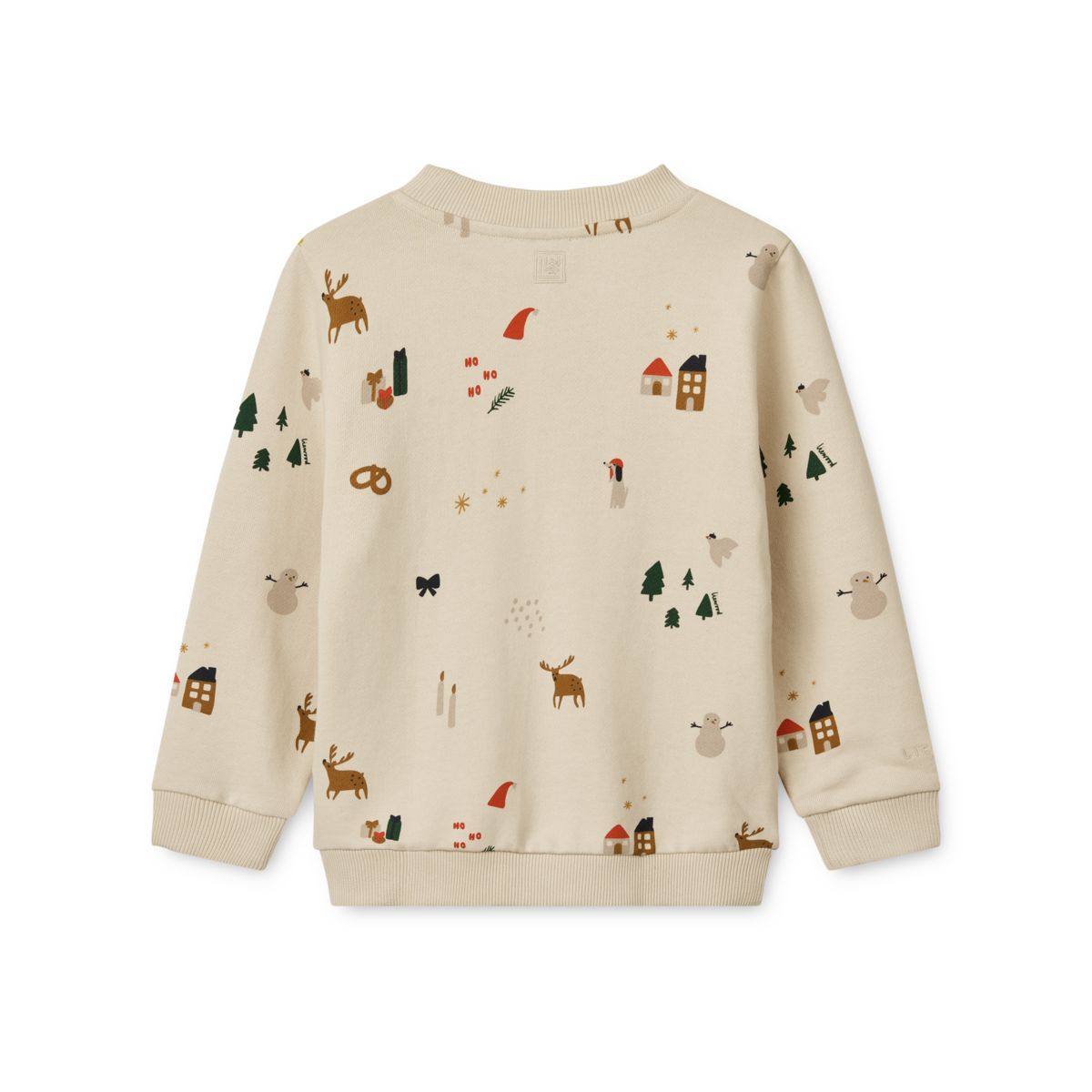 LIEWOOD Thora Sweatshirt Med Print - Holiday / Sandy - Sweatshirts