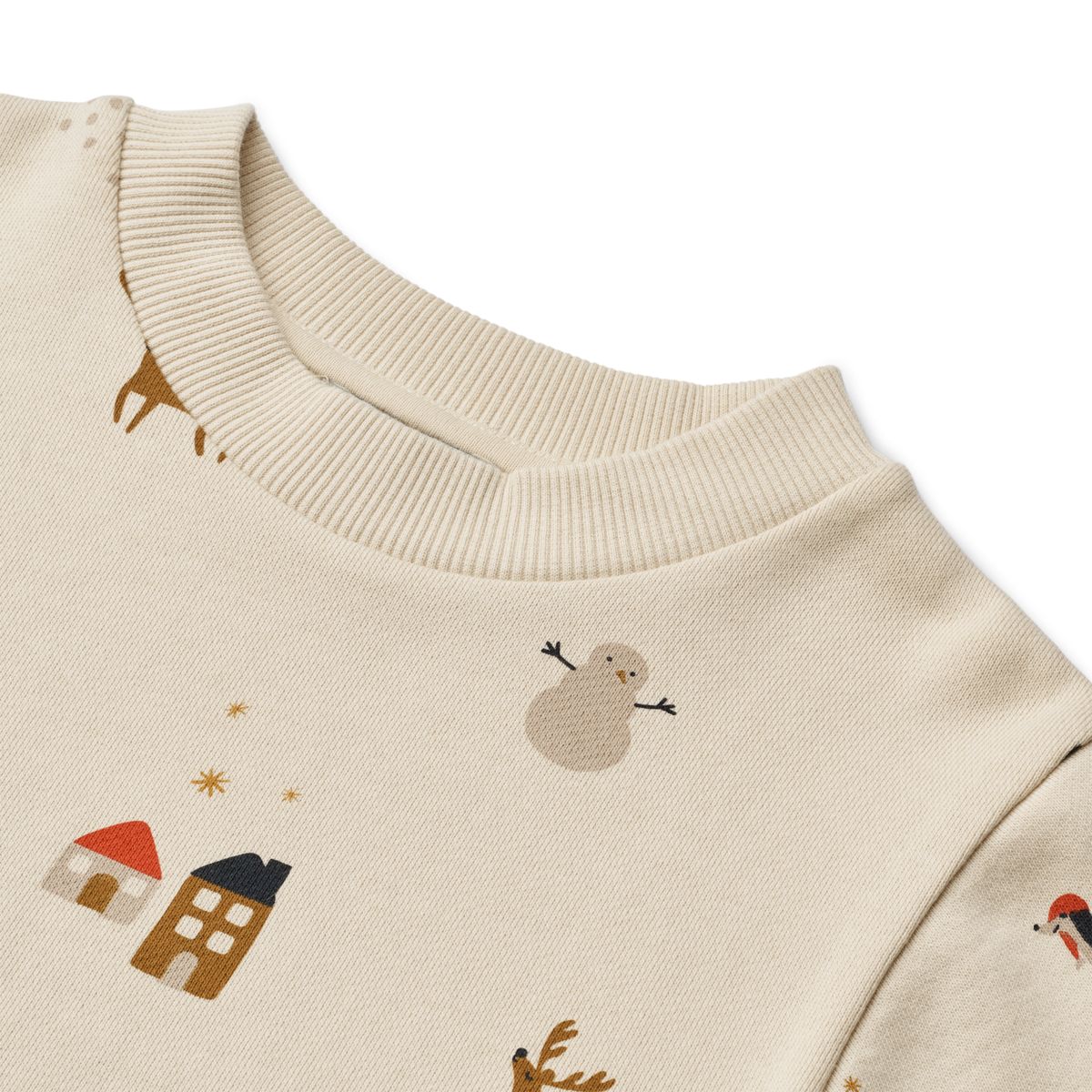 LIEWOOD Thora Sweatshirt Med Print - Holiday / Sandy - Sweatshirts