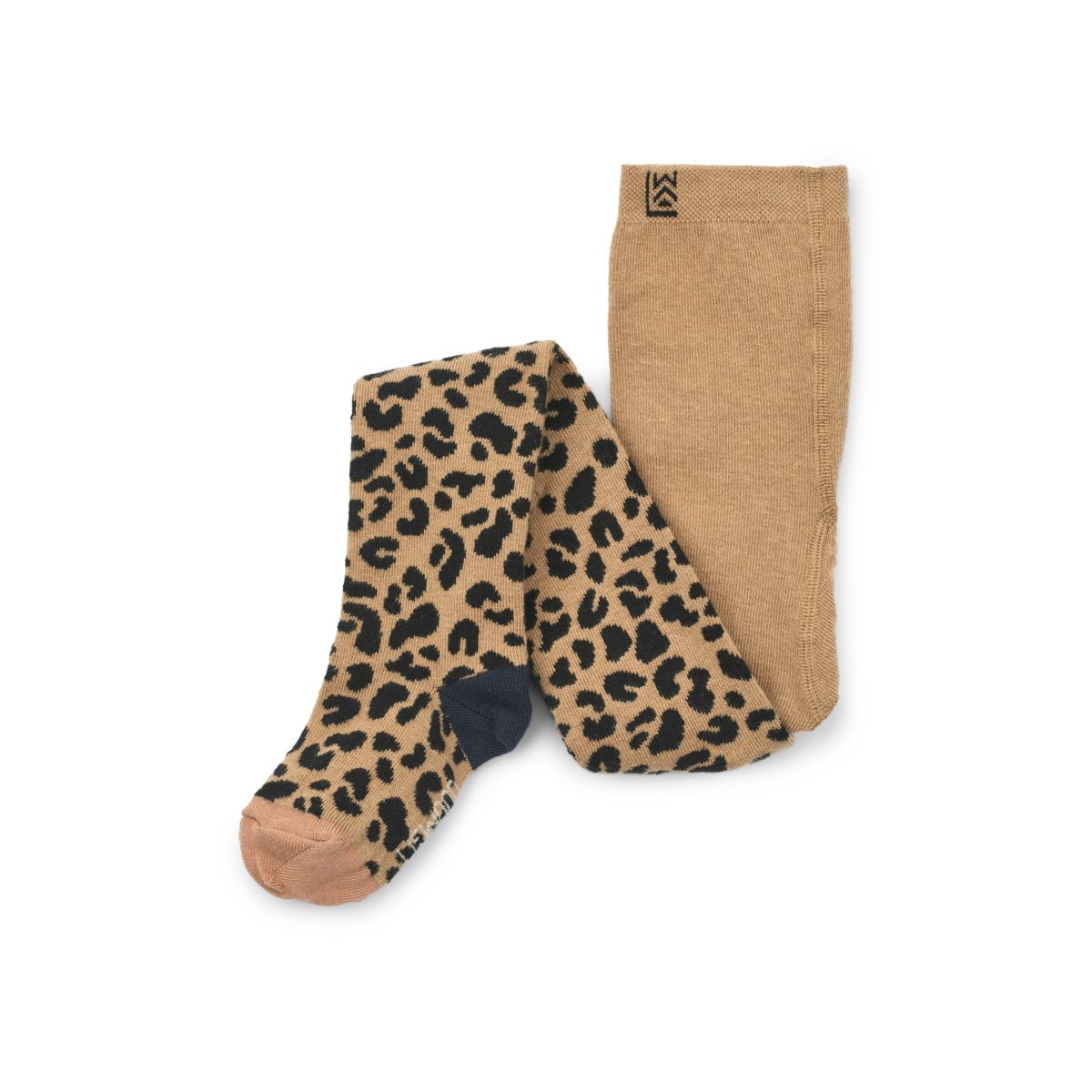 Silva strømpebukser - Mini leo oat / Oat