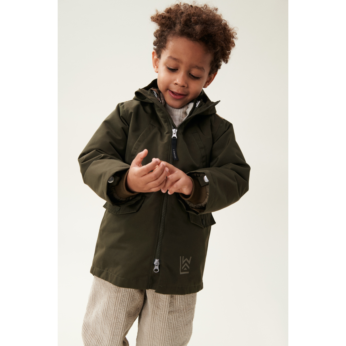 LIEWOOD Timber 2-I-1 Jakke - Army brown mix - Jakker