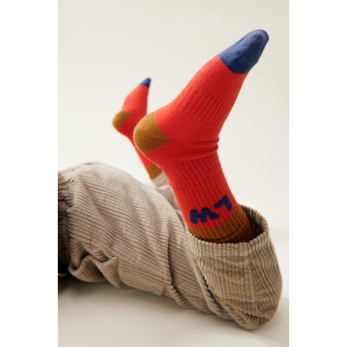 LIEWOOD Annette Strømper 2 Par - Apple red / Creme de la creme mix - Sokker/Strømpebukser