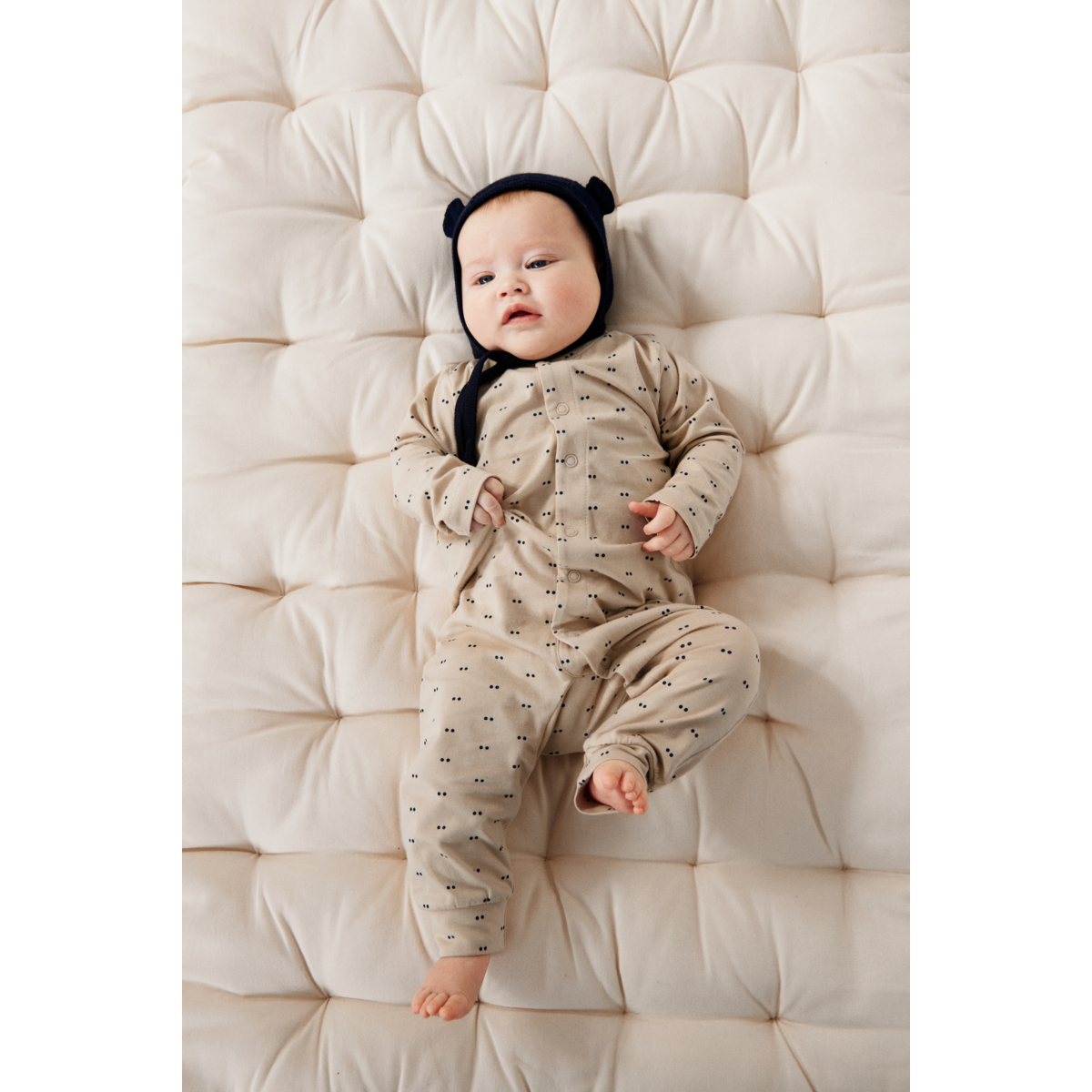 LIEWOOD Birk Pyjamasdragt Med Print - Double dot / SIlver lining - Pyjamas Jumpsuits