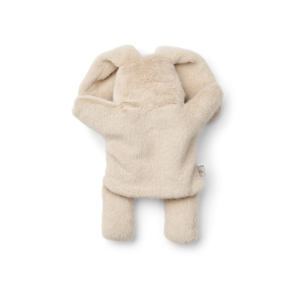 LIEWOOD Honor Kaninhånddukke - Mist - Pile & Fleece