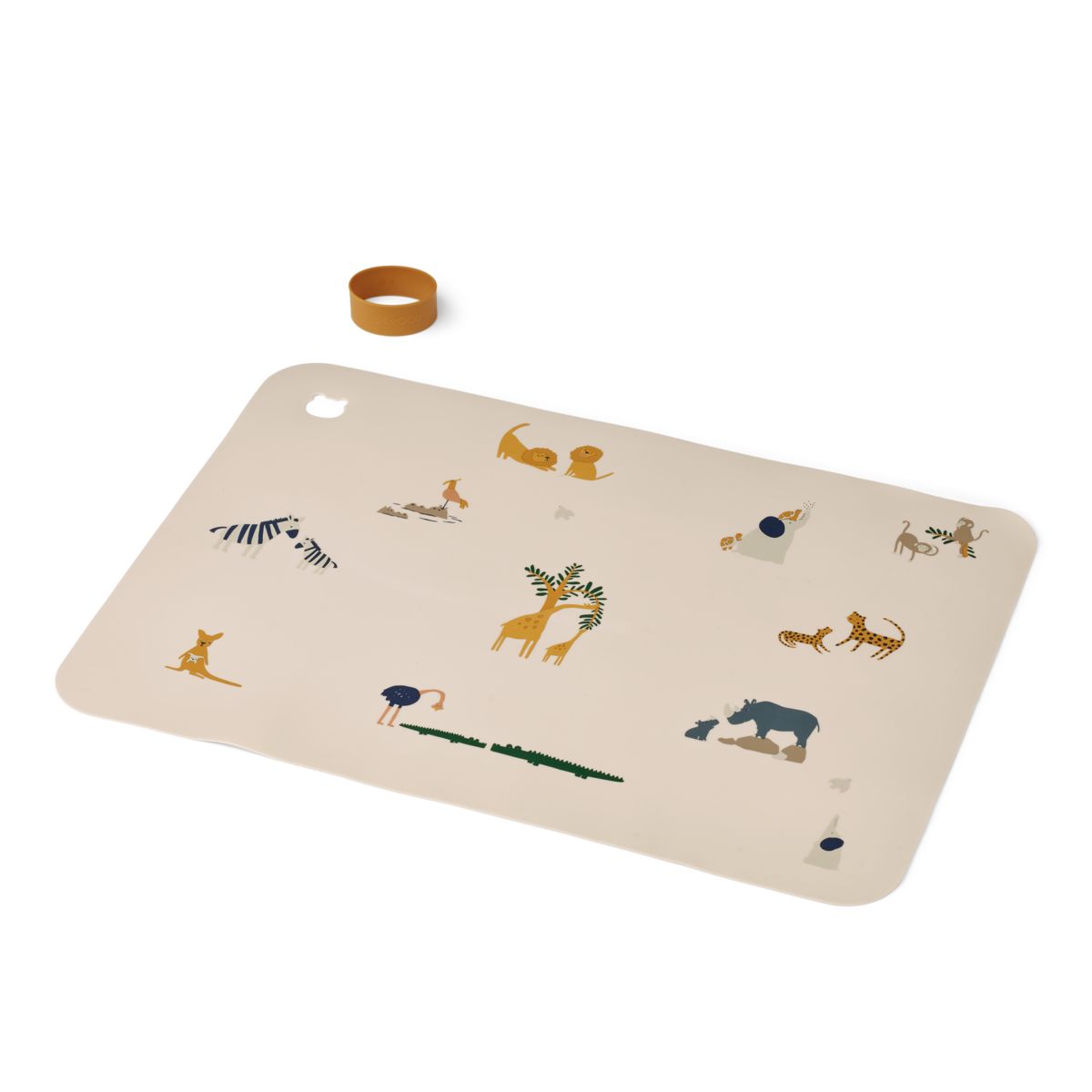 LIEWOOD Jude Dækkeserviet Med Print - All together / Sandy - Dækkeserviet