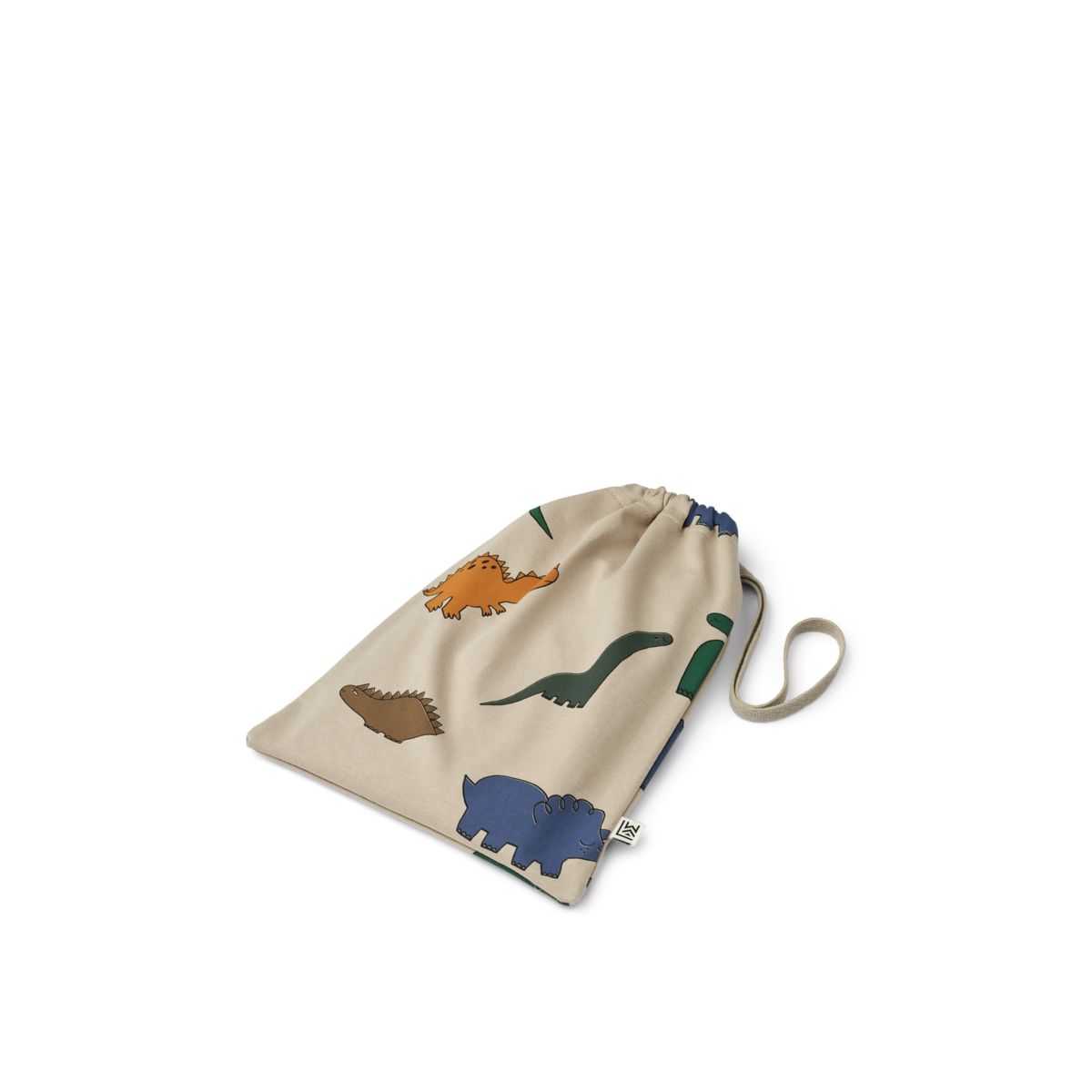 LIEWOOD Wilhelm Pyjamassæt Med Print - Dinosaurs / Mist - Pyjamassæt