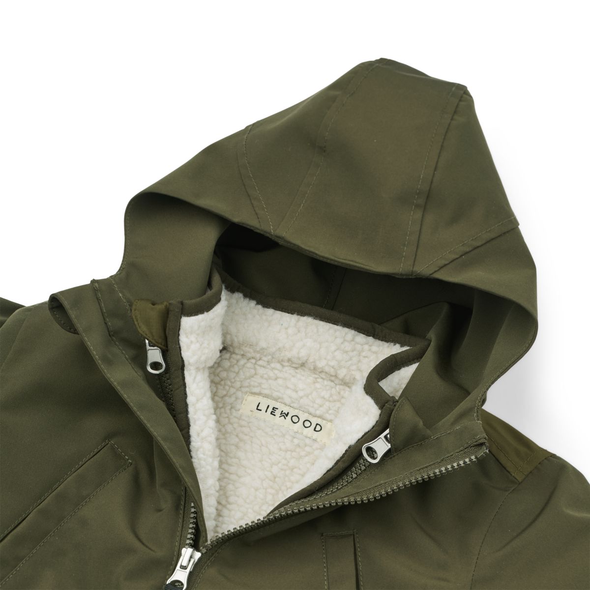 LIEWOOD Timber 2-I-1 Jakke - Army brown mix - Jakker