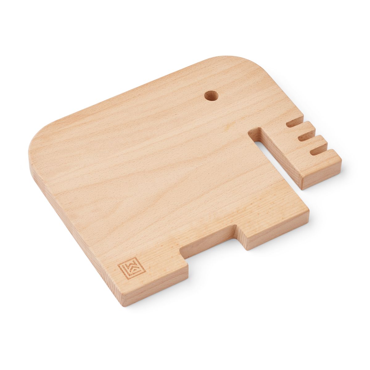 LIEWOOD Hannae Elefantformet Skærebræt - Natural - TILBEREDNING