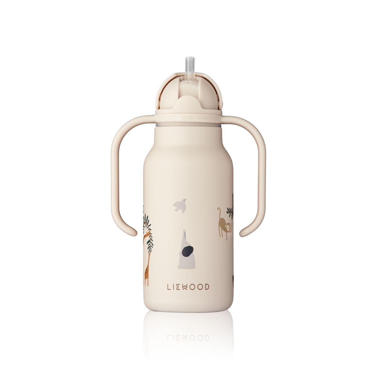 Liewood Kimmie Steel Water Bottle 250 Ml - All together / Sandy - WATER BOTTLE