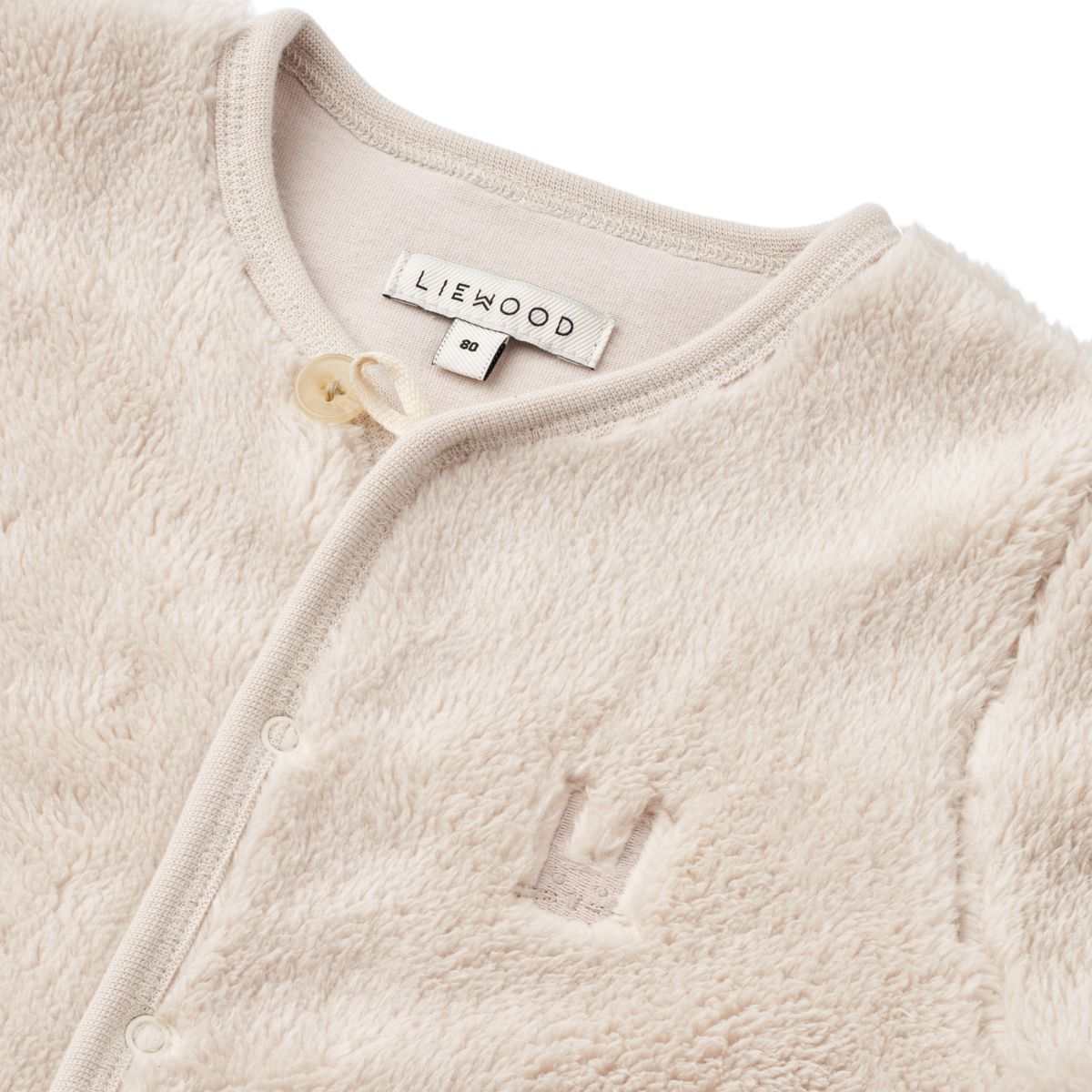 LIEWOOD Bailey Fleecedragt Til Baby - Sandy - SUIT