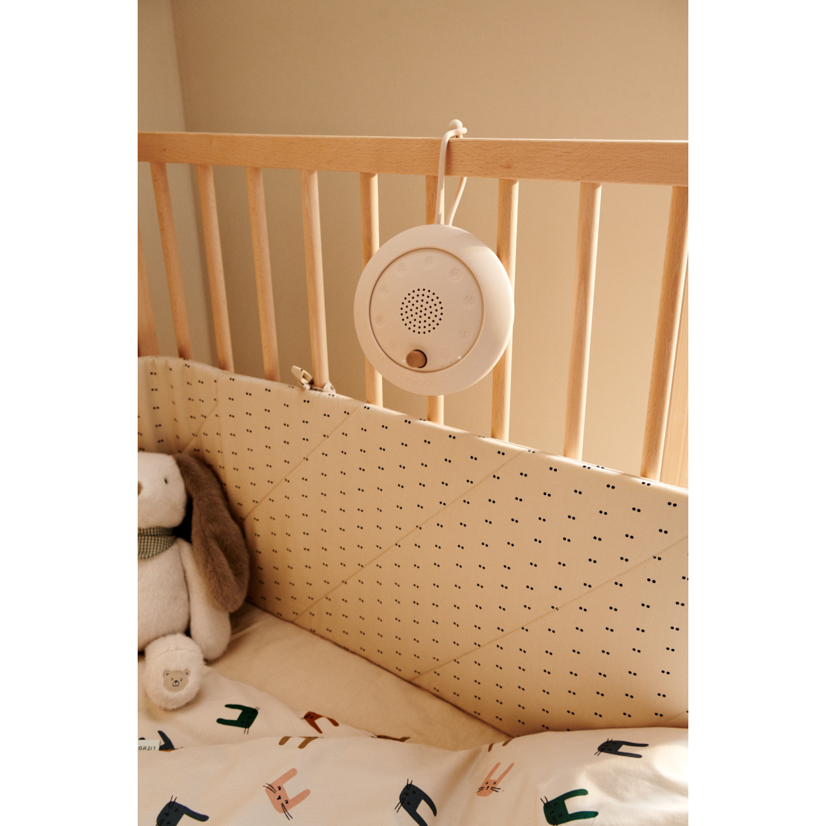 LIEWOOD Jordi Lydmaskine - Oat / Sandy - LYDMASKIN