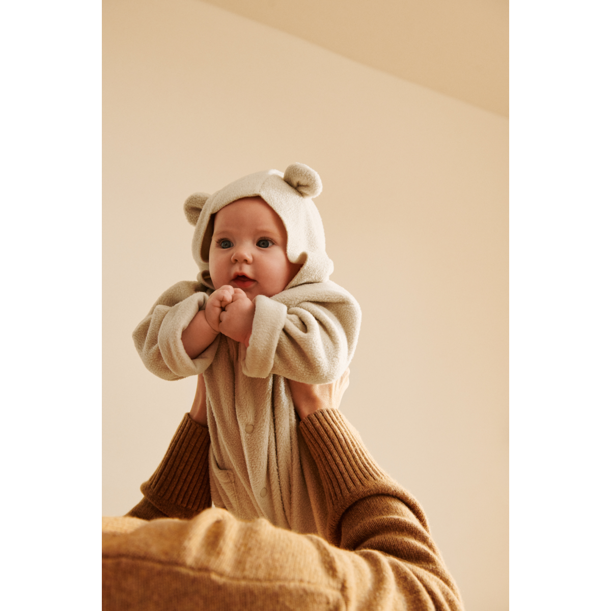 LIEWOOD Magnolia Fleecedragt Til Baby - Silver lining - SUIT