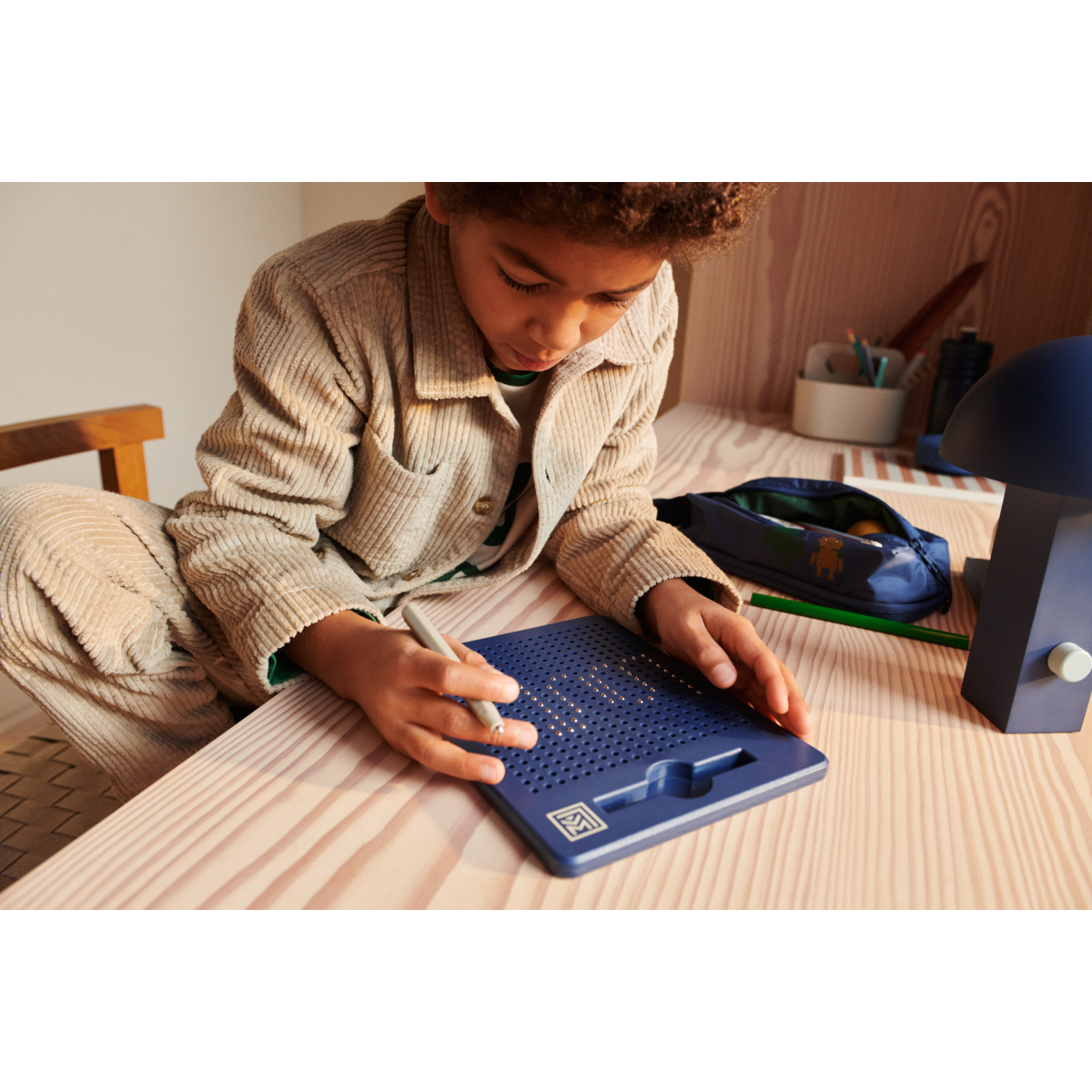 LIEWOOD Annelise Magnetisk Tegnetavle - Tuscany rose - Motorisk