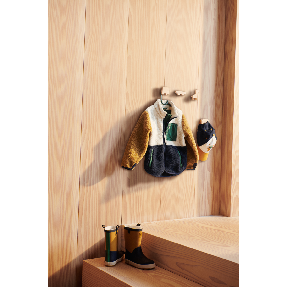 LIEWOOD Nolan Fleecejakke - Classic navy multi mix - Jakker