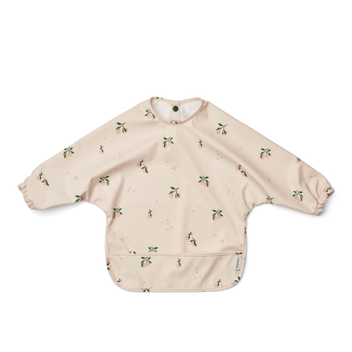 LIEWOOD Merle hagesmæk med ærmer - Peach / Sea shell mix - Spiseforklæde