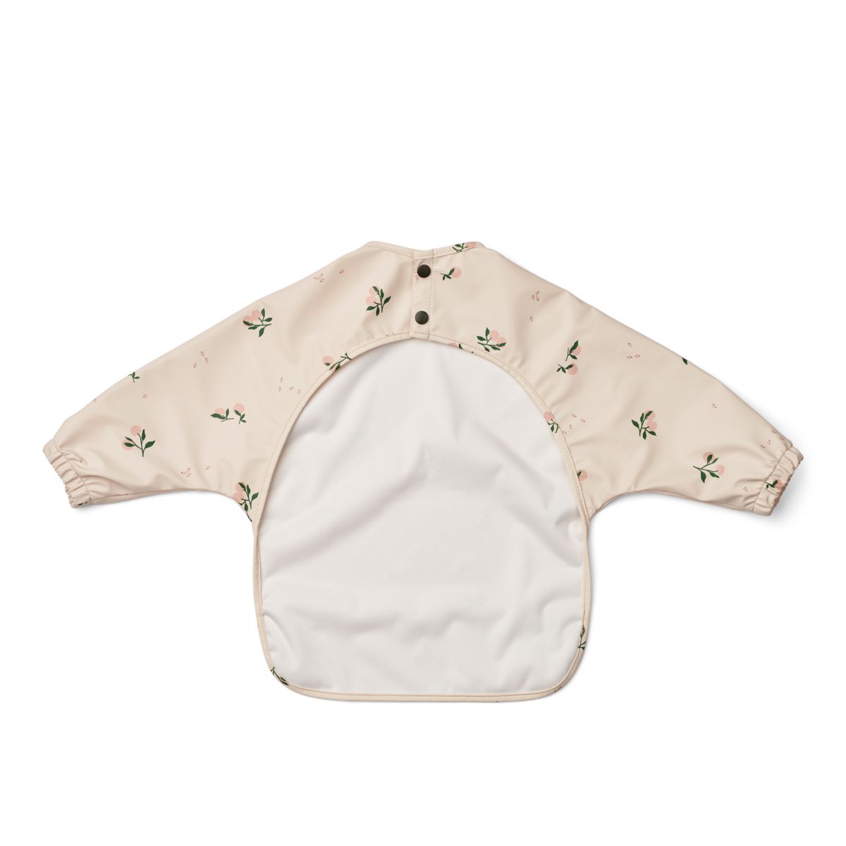 LIEWOOD Merle hagesmæk med ærmer - Peach / Sea shell mix - Spiseforklæde