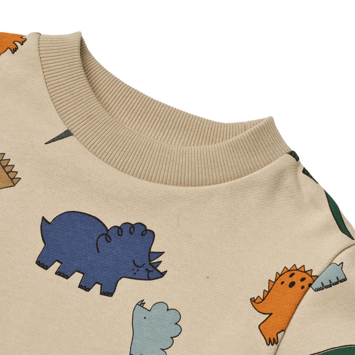 LIEWOOD Thora Sweatshirt Med Print - Dinosaurs / Mist - Sweatshirts