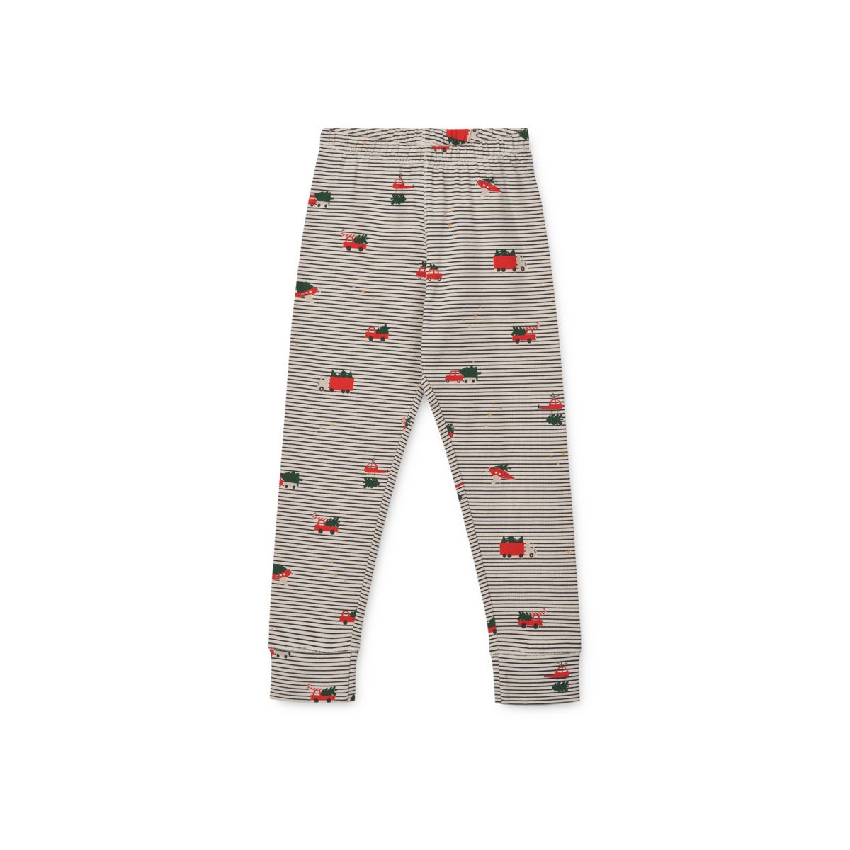 WILHELM Mønstret Pyjamas - Holiday vehicle / Stripe navy