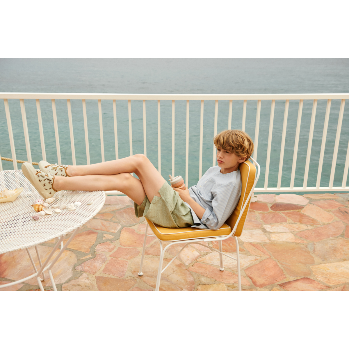 LIEWOOD Kim Lave Kanvassneakers - Leopard / Sandy - Sneakers