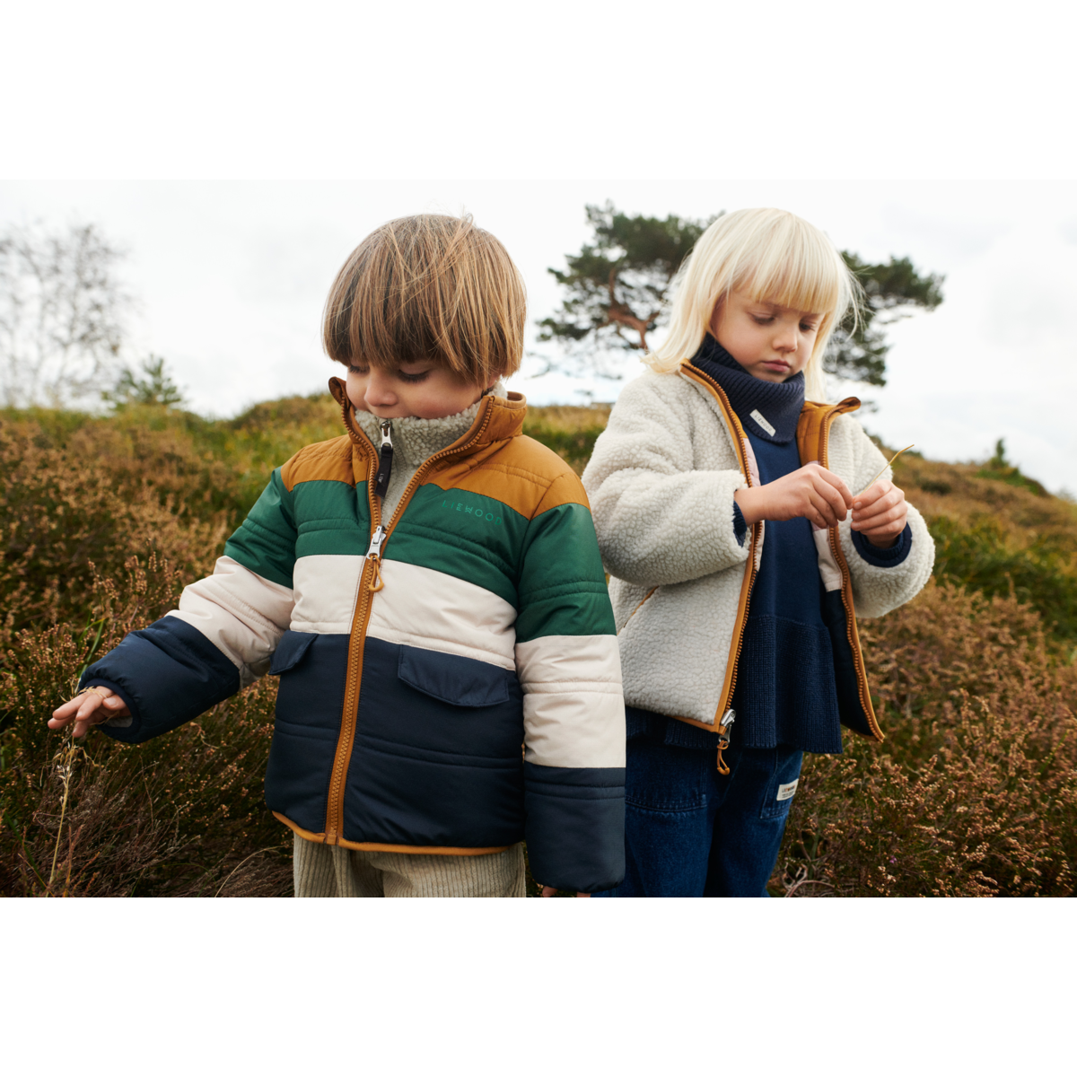 LIEWOOD Mathias halsedisse i bomuld - Classic Navy - Halstørklæde / Halsedisse