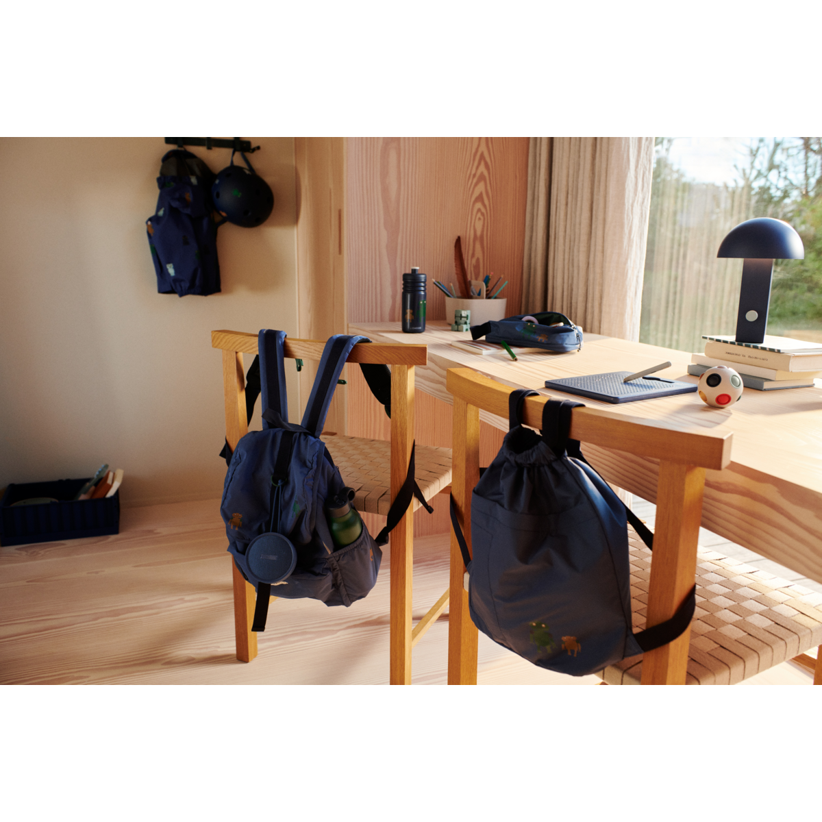 LIEWOOD SOLENE puslespilsbold - Pale tuscany multi mix - Motorisk