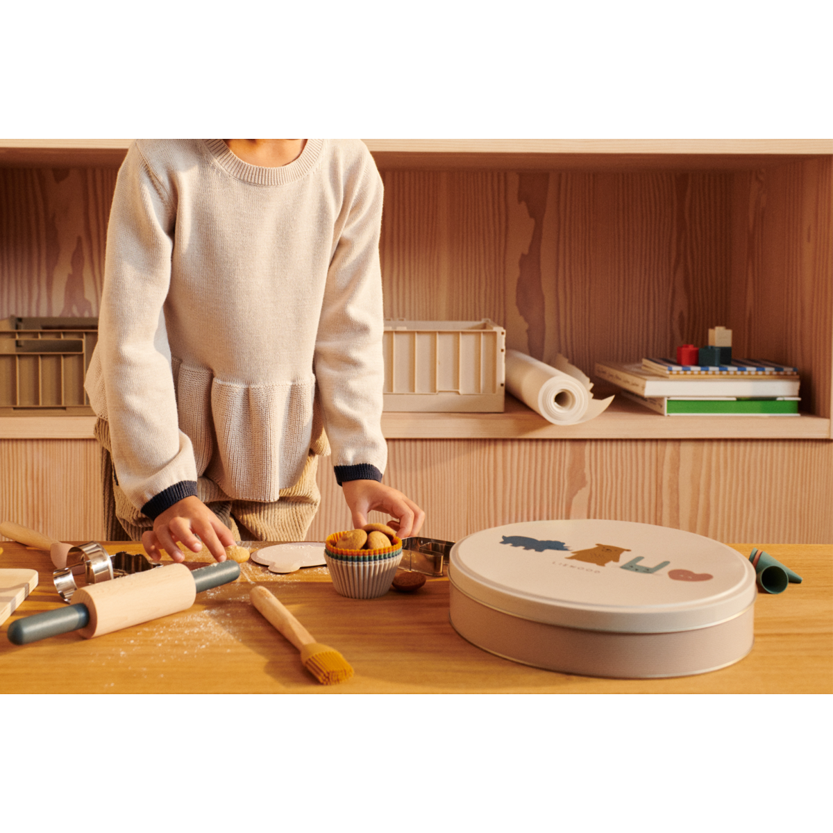 LIEWOOD Gaspard Bagesæt - Sandy multi mix - Bagning