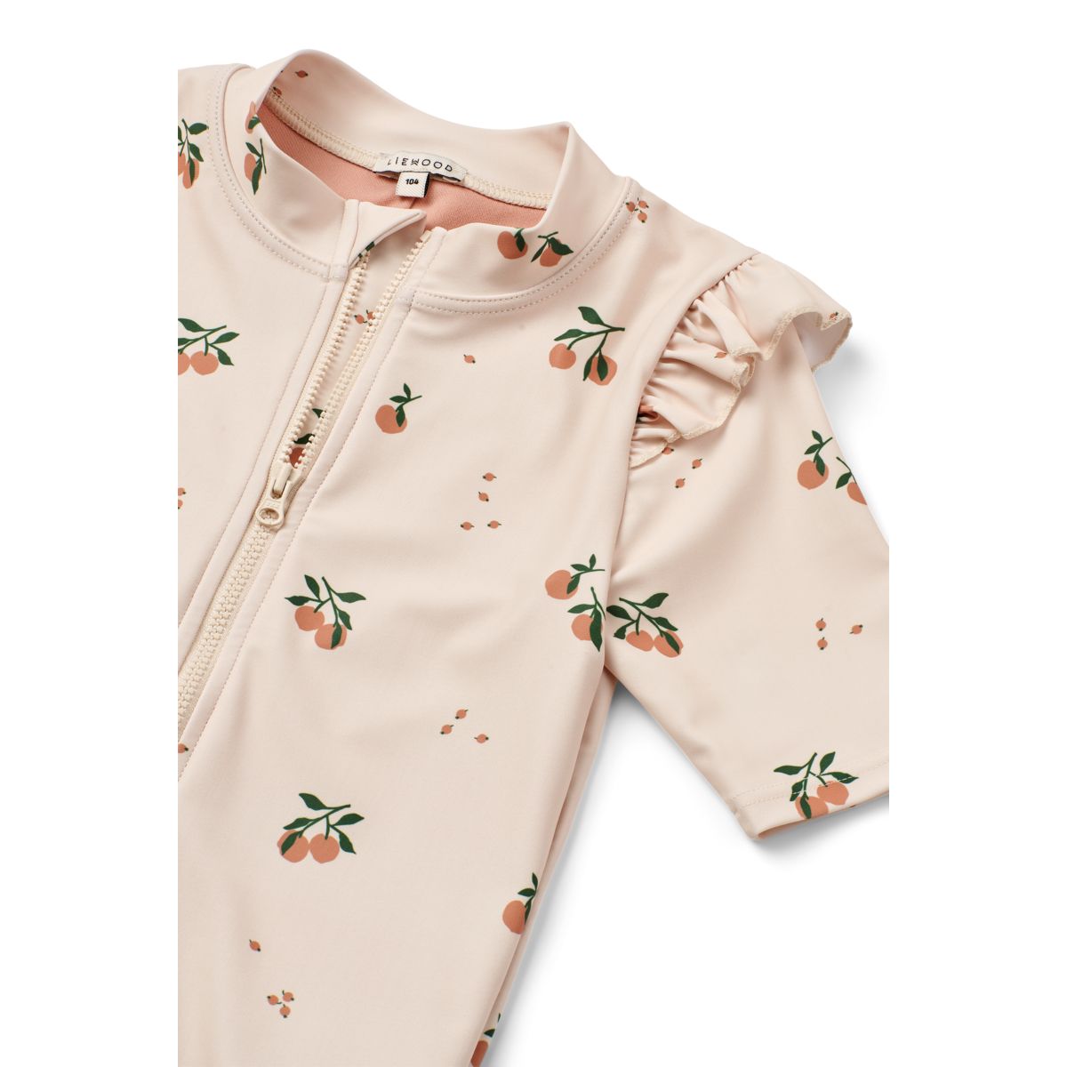 LIEWOOD Amel Svømmedragt Med Print - Peach / Sea shell - Badedragt