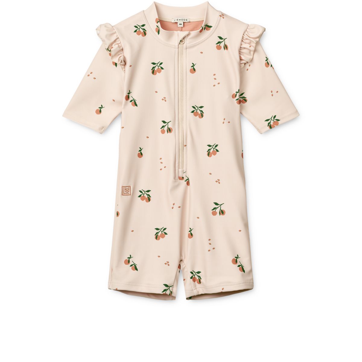 LIEWOOD Amel Svømmedragt Med Print - Peach / Sea shell - Badedragt