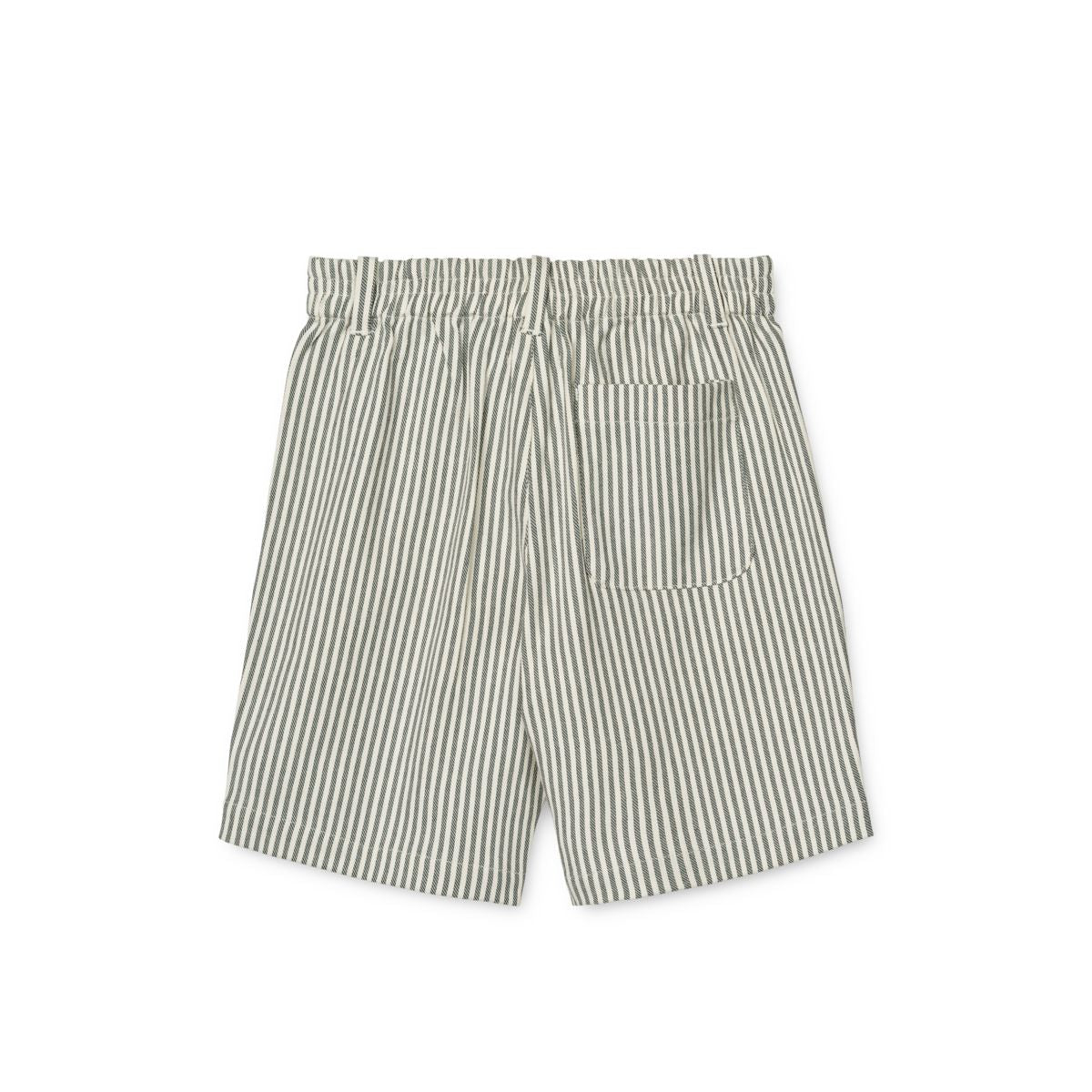 LIEWOOD Barrett stribed Shorts - Y/D Stripe Whale Blue / Creme de la Creme - Shorts
