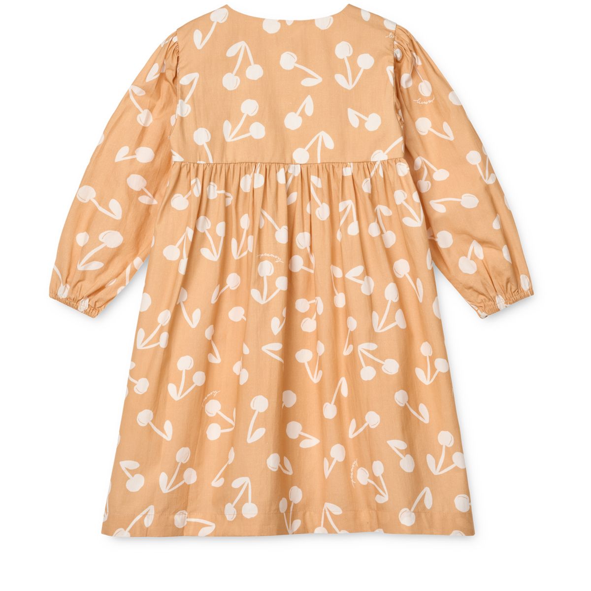 LIEWOOD Ariana Møntret Kjole - Cherry blossom / Light apricot - Kjole