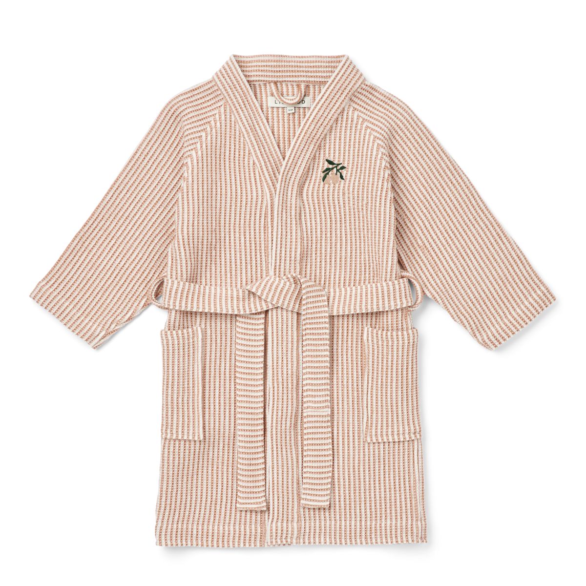 LIEWOOD Bertha Badekåbe - Y/D Stripe tuscany rose / creme de la creme - Badekåbe / Poncho