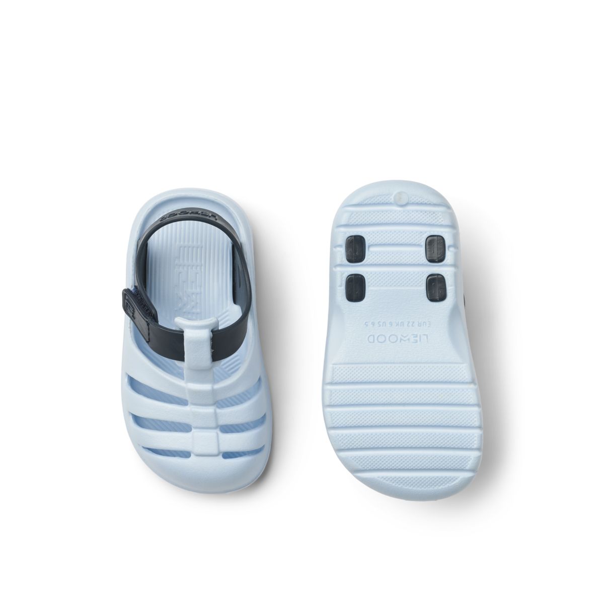 LIEWOOD Beau Sandal - Pure sky / Classic navy - Sandaler