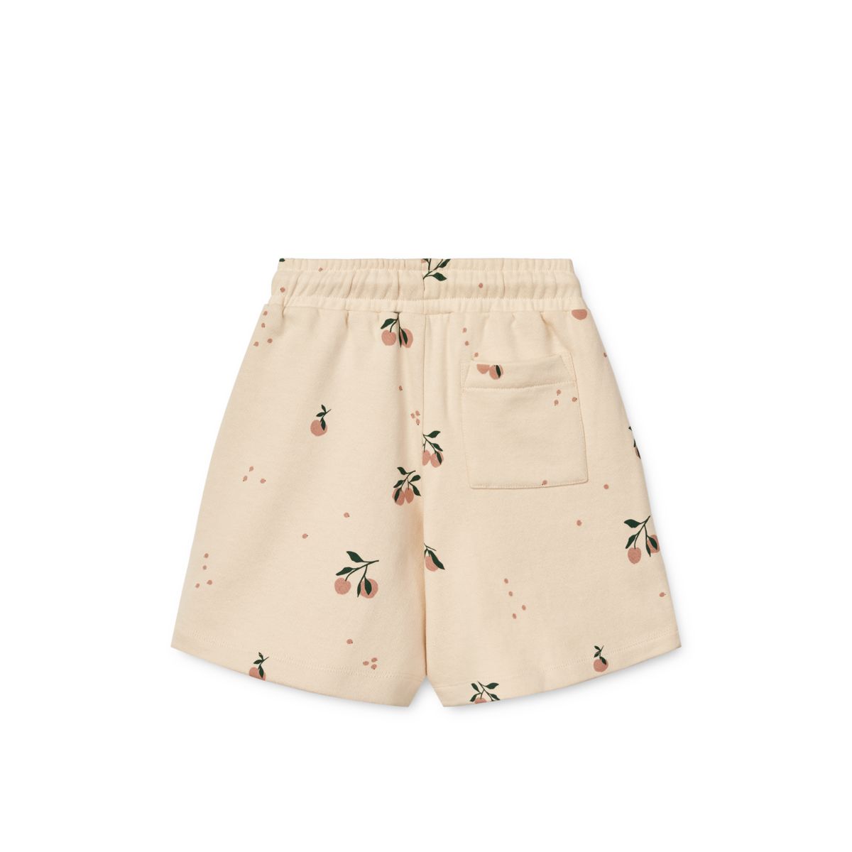LIEWOOD Gram Sweatshorts med print - Peach / Sea shell - Shorts