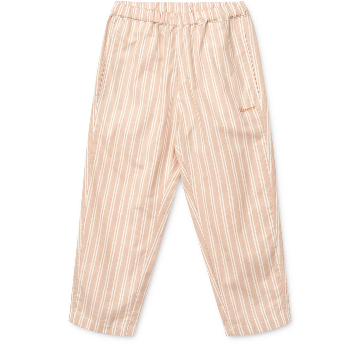 LIEWOOD Orlando Stribede Bukser - Y/D stripe Sorbet rose / Creme de la creme - Bukser