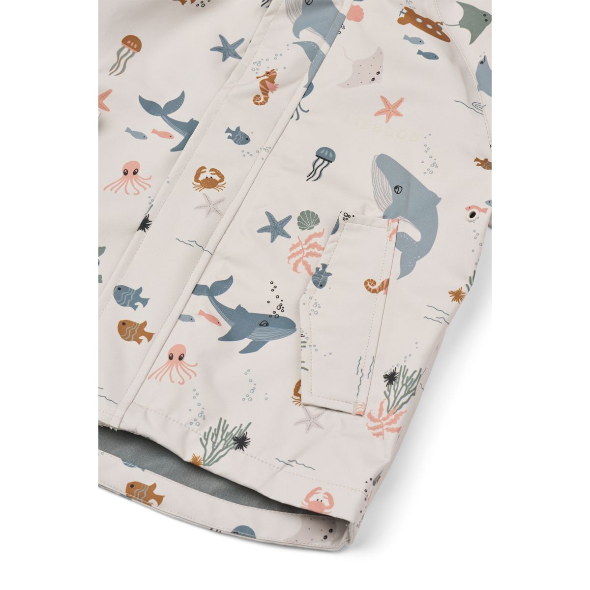 LIEWOOD Pedia Regntøjssæt - Sea creature / Sandy - Sæt