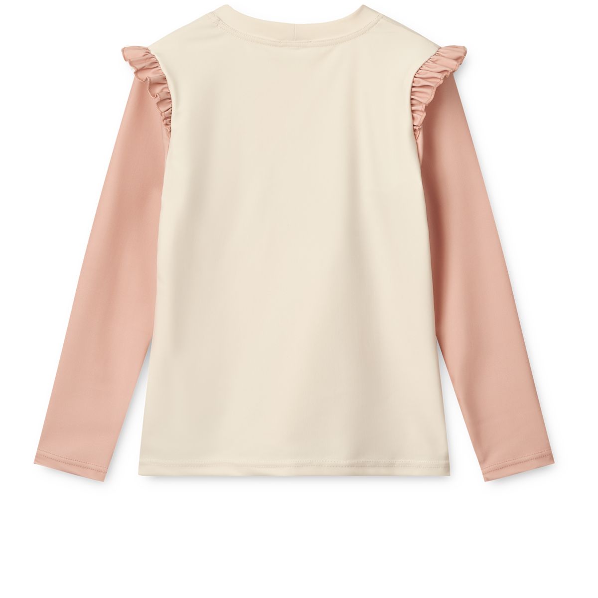 LIEWOOD Tenley Bade-T-Shirt Med Print - Pale tuscany / Ecru - Svømmetrøje