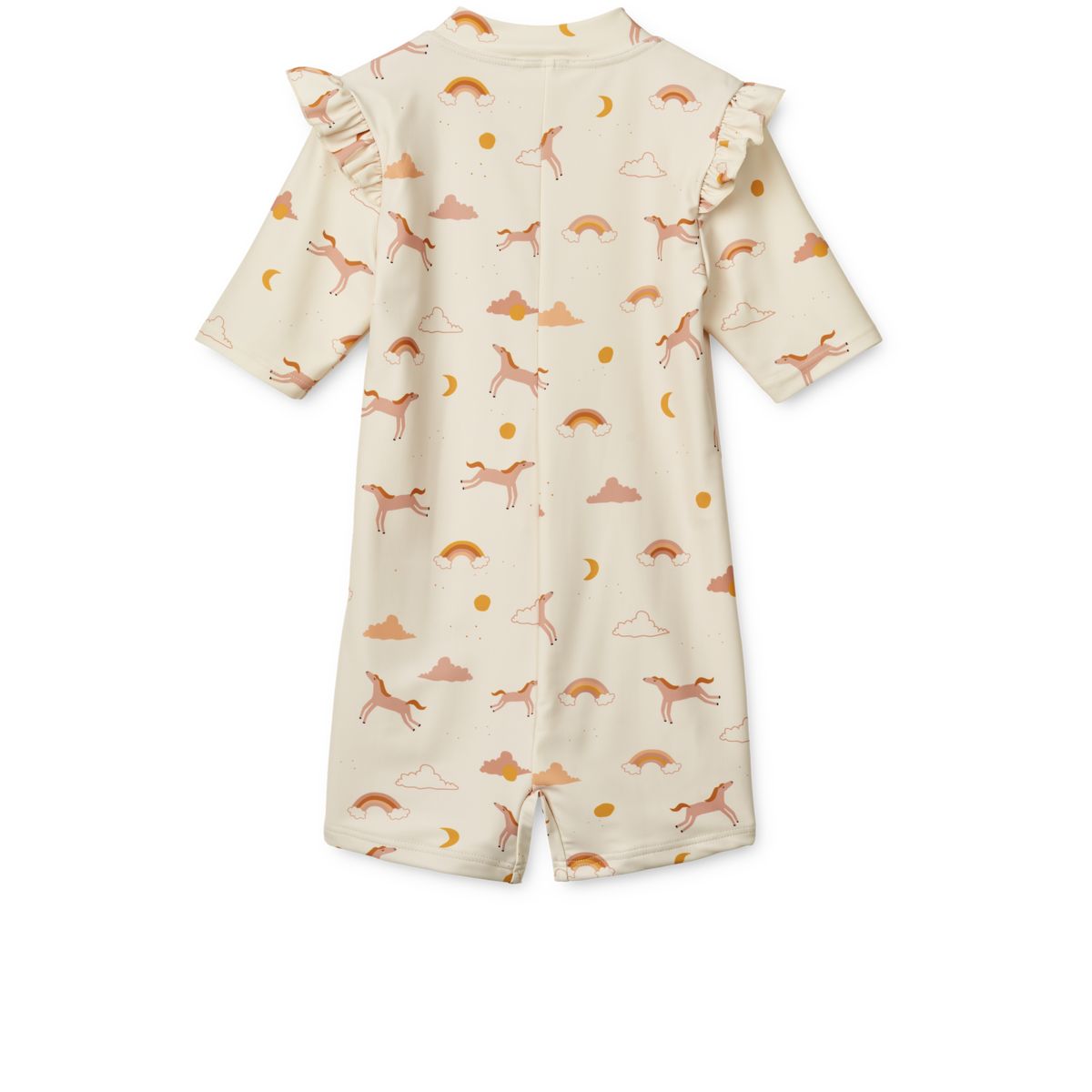 LIEWOOD Amel Svømmedragt Med Print - Dream / Ecru - Badedragt