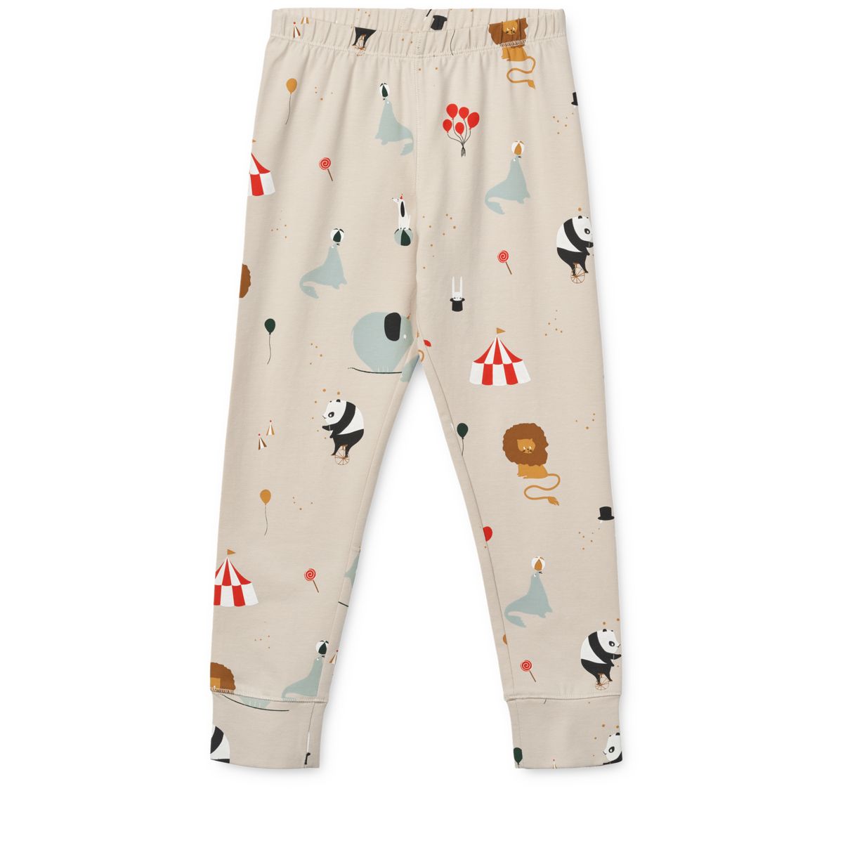 LIEWOOD WILHELM Mønstret Pyjamas - Circus / Sandy - Pyjamassæt
