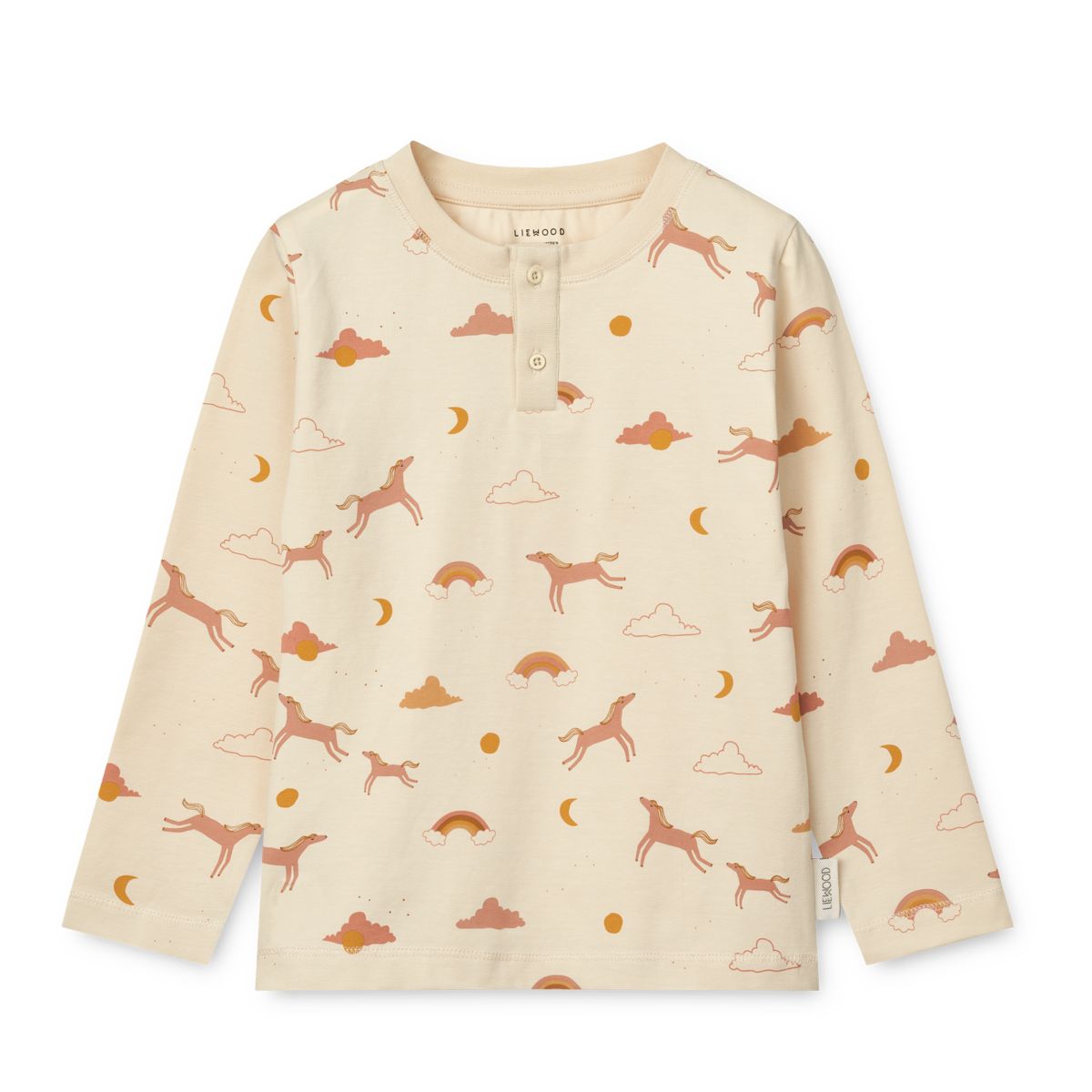 LIEWOOD WILHELM Mønstret Pyjamas - Dream / Ecru - Pyjamassæt