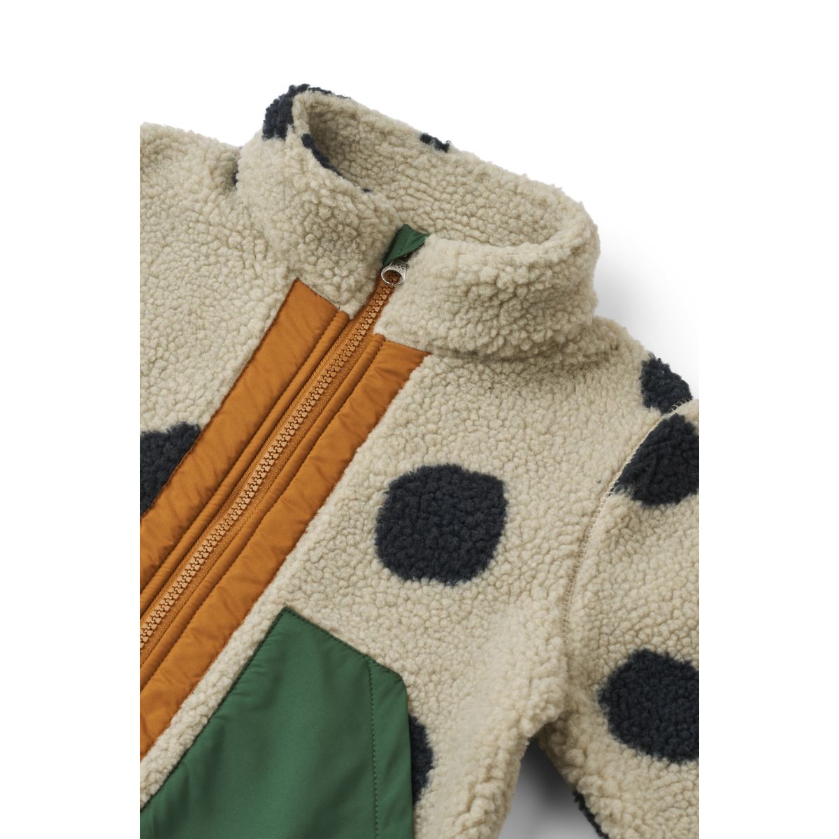 LIEWOOD Noam Fleecejakke - Spot dots / Mist - Jakker