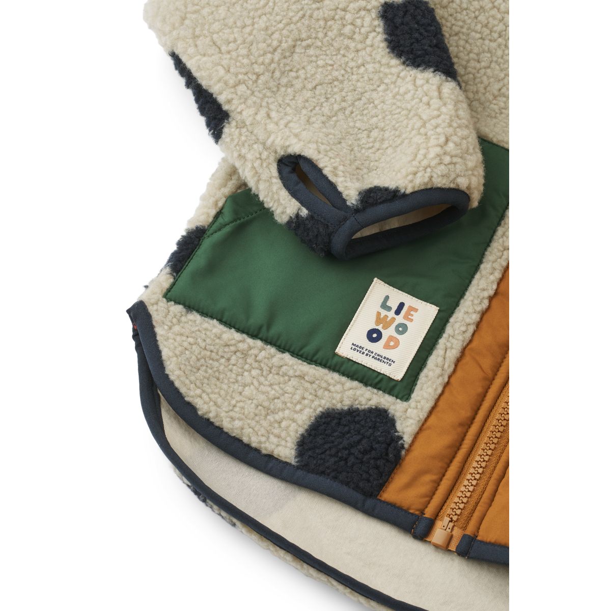 LIEWOOD Noam Fleecejakke - Spot dots / Mist - Jakker