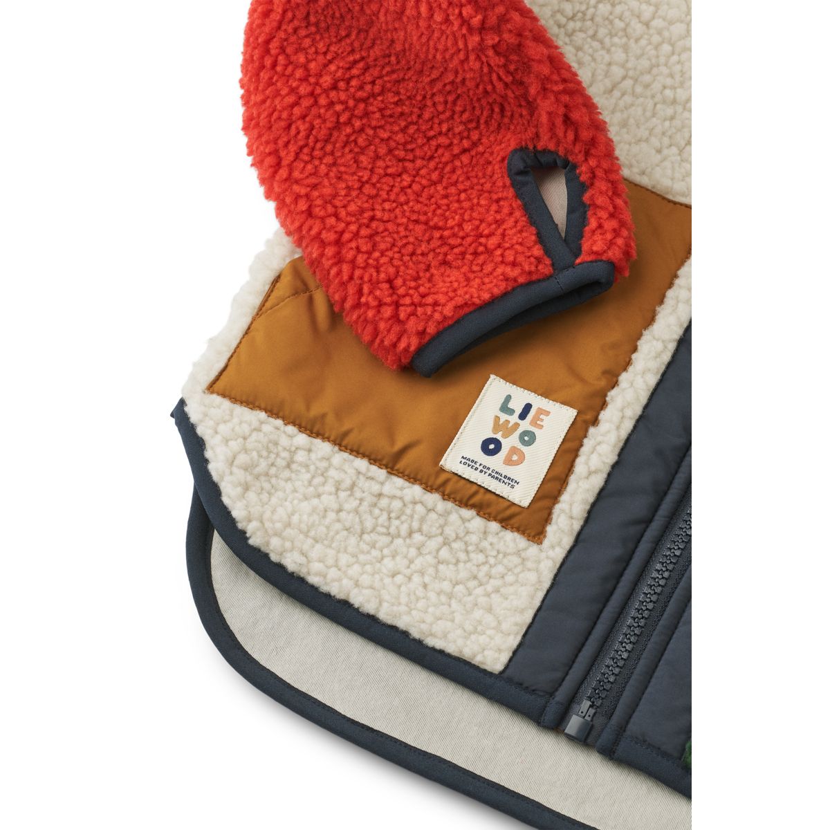 LIEWOOD Noam Fleecejakke - Garden green multi mix - Jakker