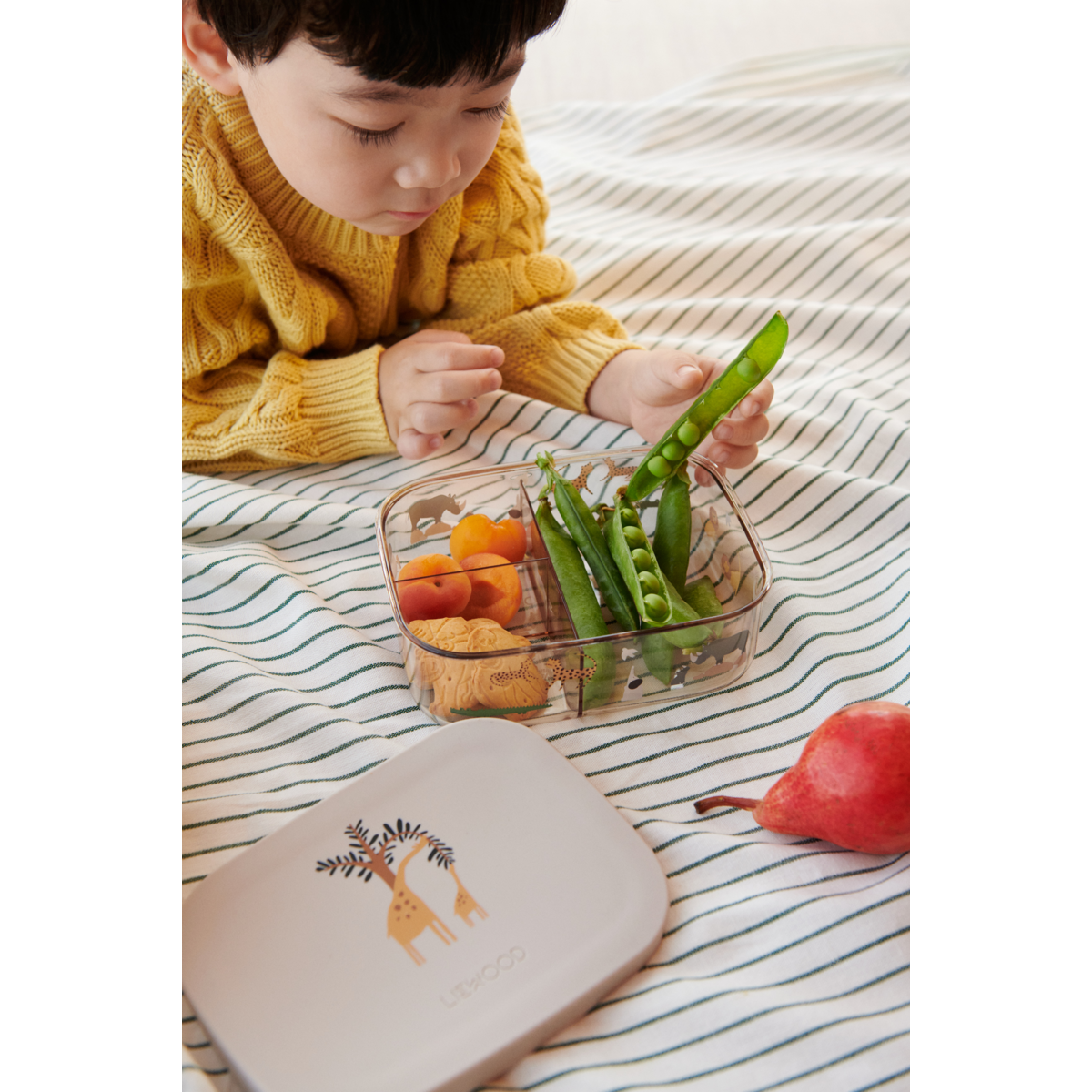 LIEWOOD ARTHUR Madkasse i Tritan - All together / Sandy - Madkasse