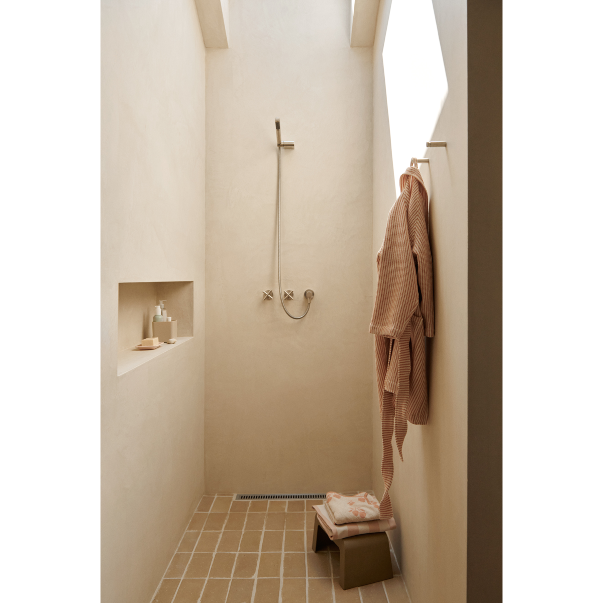 LIEWOOD Bertha Badekåbe - Y/D stripe Tuscany rose / Creme de la creme - Badekåbe / Poncho