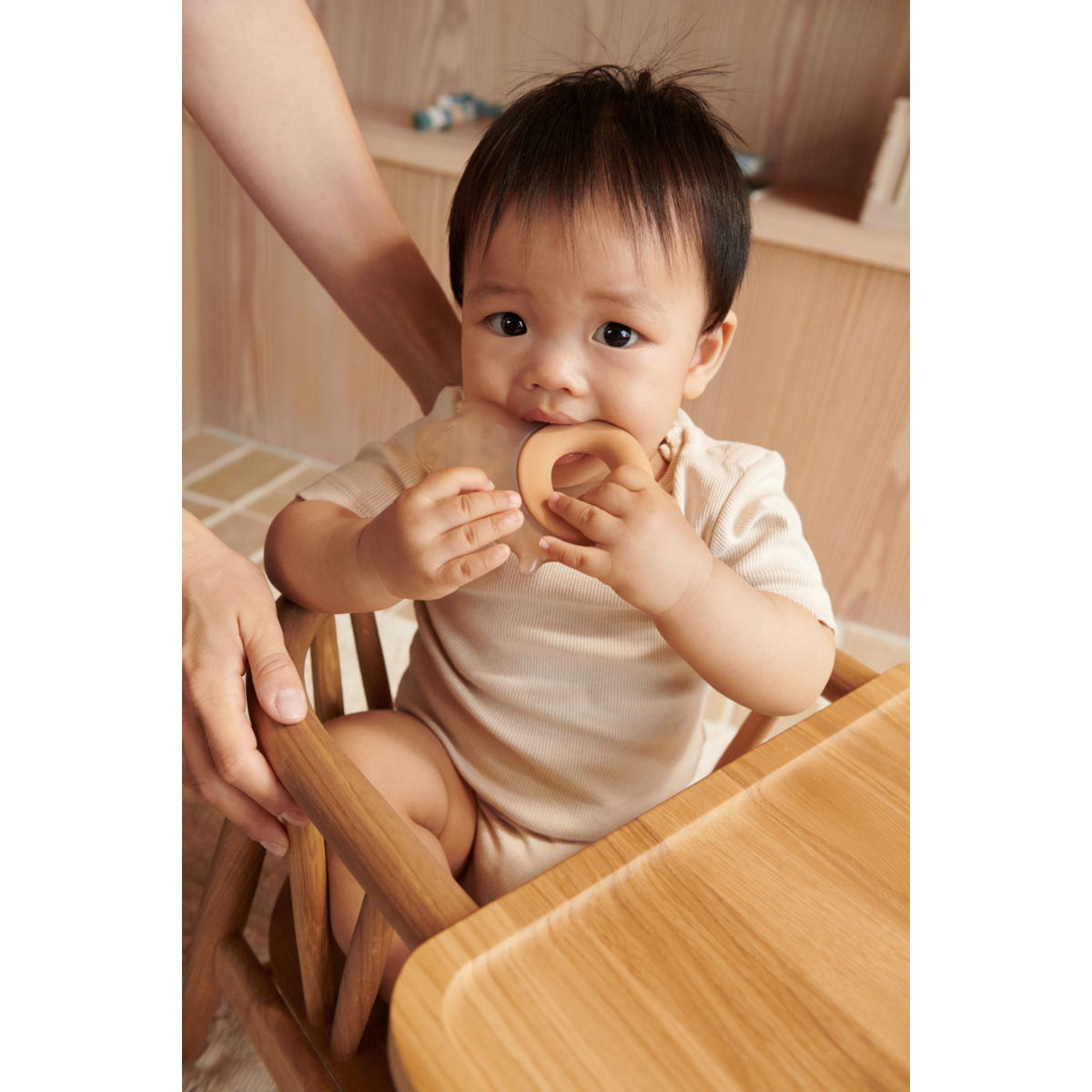 LIEWOOD Rita Kølende elefantbideringe 2 stk - Pale tuscany / Sandy - Bidering