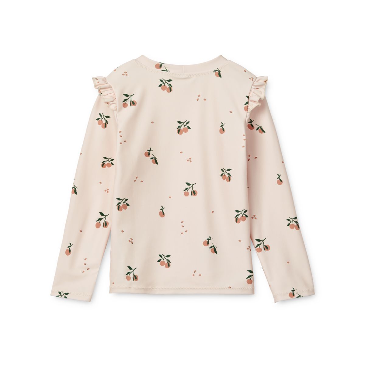 LIEWOOD Tenley Mønstret Bade-T-Shirt - Peach / Sea shell - Svømmetrøje
