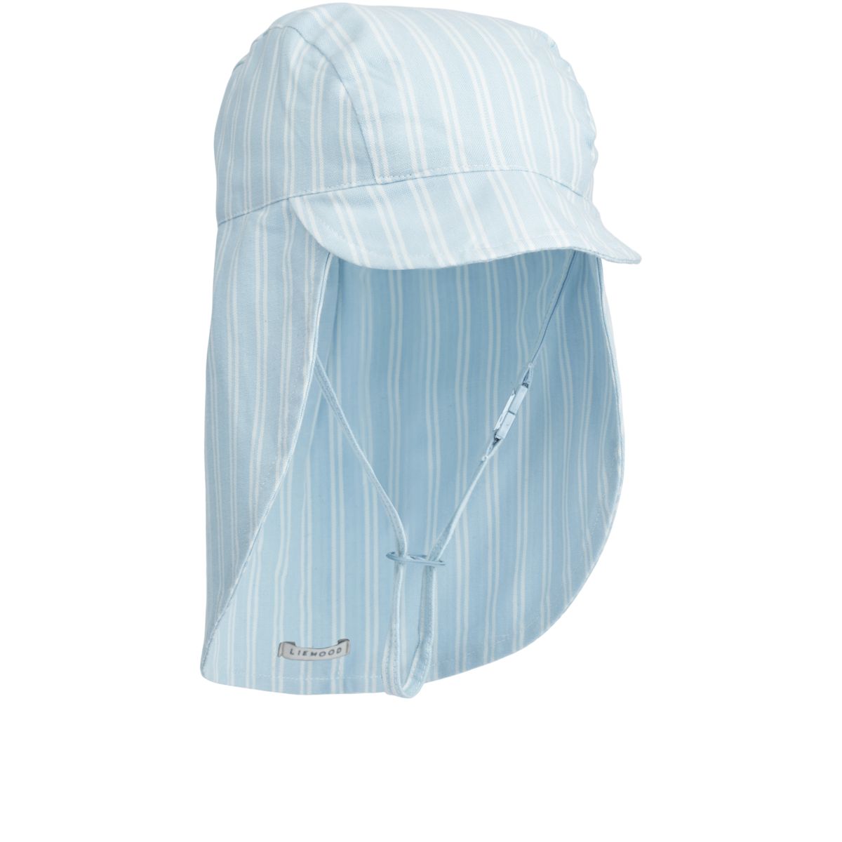 LIEWOOD Cecilia Solhat - Y/D stripe Pure sky / Creme de la creme - Hatte & Kasketter