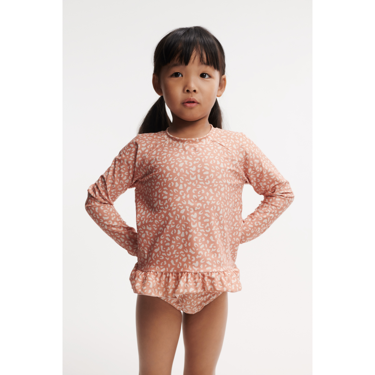 LIEWOOD Dagny Todelt Badetøj - Mini leo / Tuscany rose - SVØMMESÆT