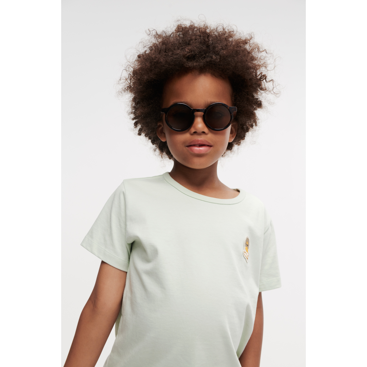 LIEWOOD Darla Junior Solbriller 4-10 År - Dark Tortoise / Shiny - Solbriller