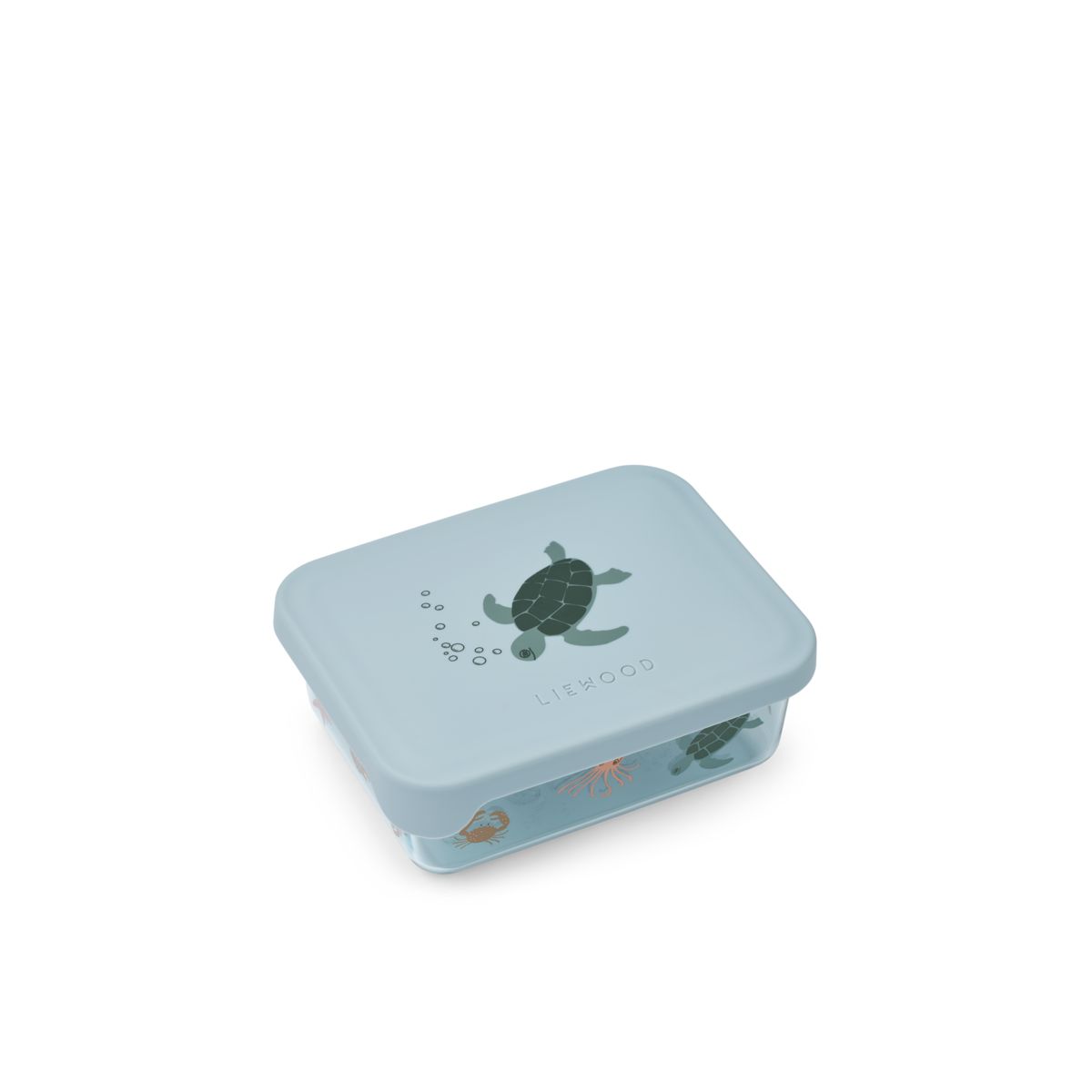 LIEWOOD AKO Tritan Snackboks - Sea creature / Sandy - Snackboks