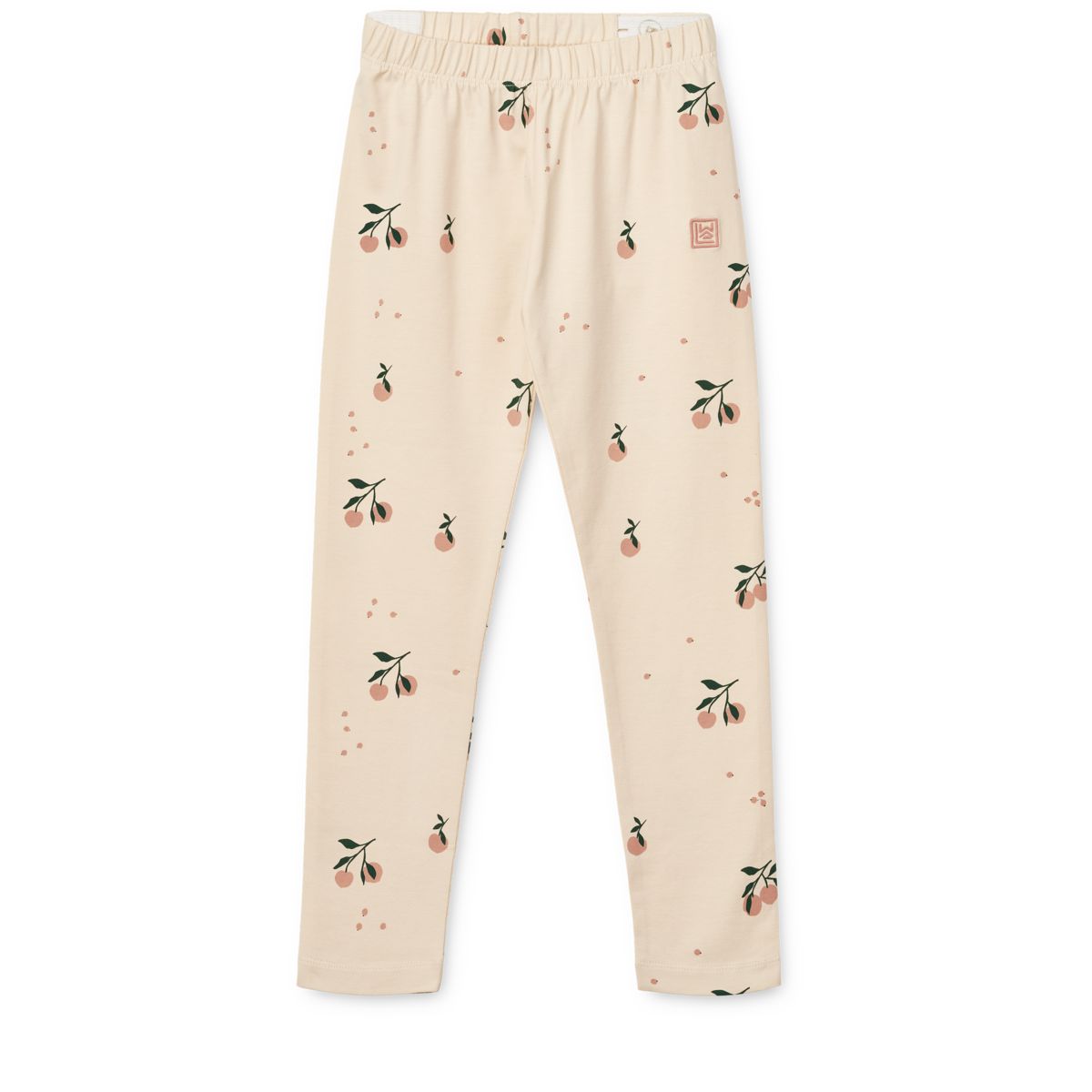 LIEWOOD Marie Mønstrede Leggings - Peach / Sea shell - Leggings